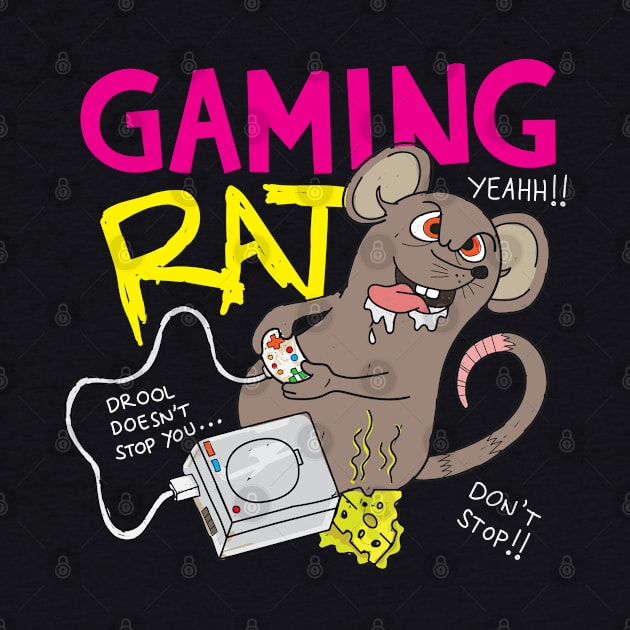 Rat Gamer by TomCage